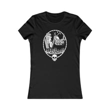 Load image into Gallery viewer, BORN EVIL (Womens Tee)