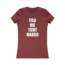 Load image into Gallery viewer, TENT NAKED (Womens Tee)