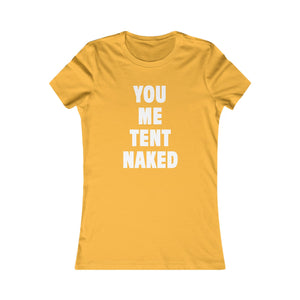 TENT NAKED (Womens Tee)