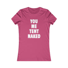 Load image into Gallery viewer, TENT NAKED (Womens Tee)