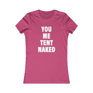 TENT NAKED (Womens Tee)