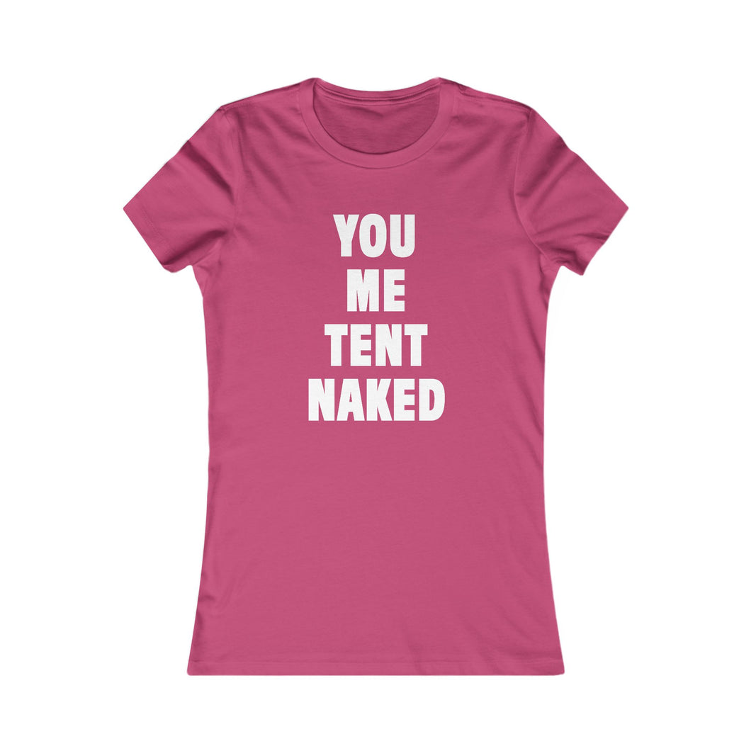 TENT NAKED (Womens Tee)