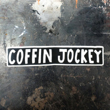 Load image into Gallery viewer, Coffin Jockey (glow in the dark decal)