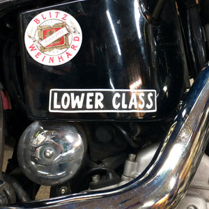 Lower Class (glow in the dark decal)