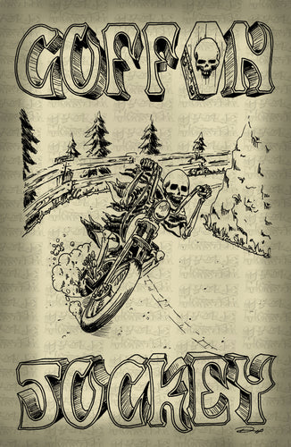 (11 poster) COFFIN JOCKEY