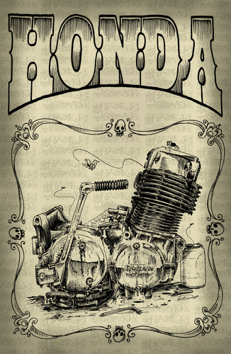 (18 poster) HONDA