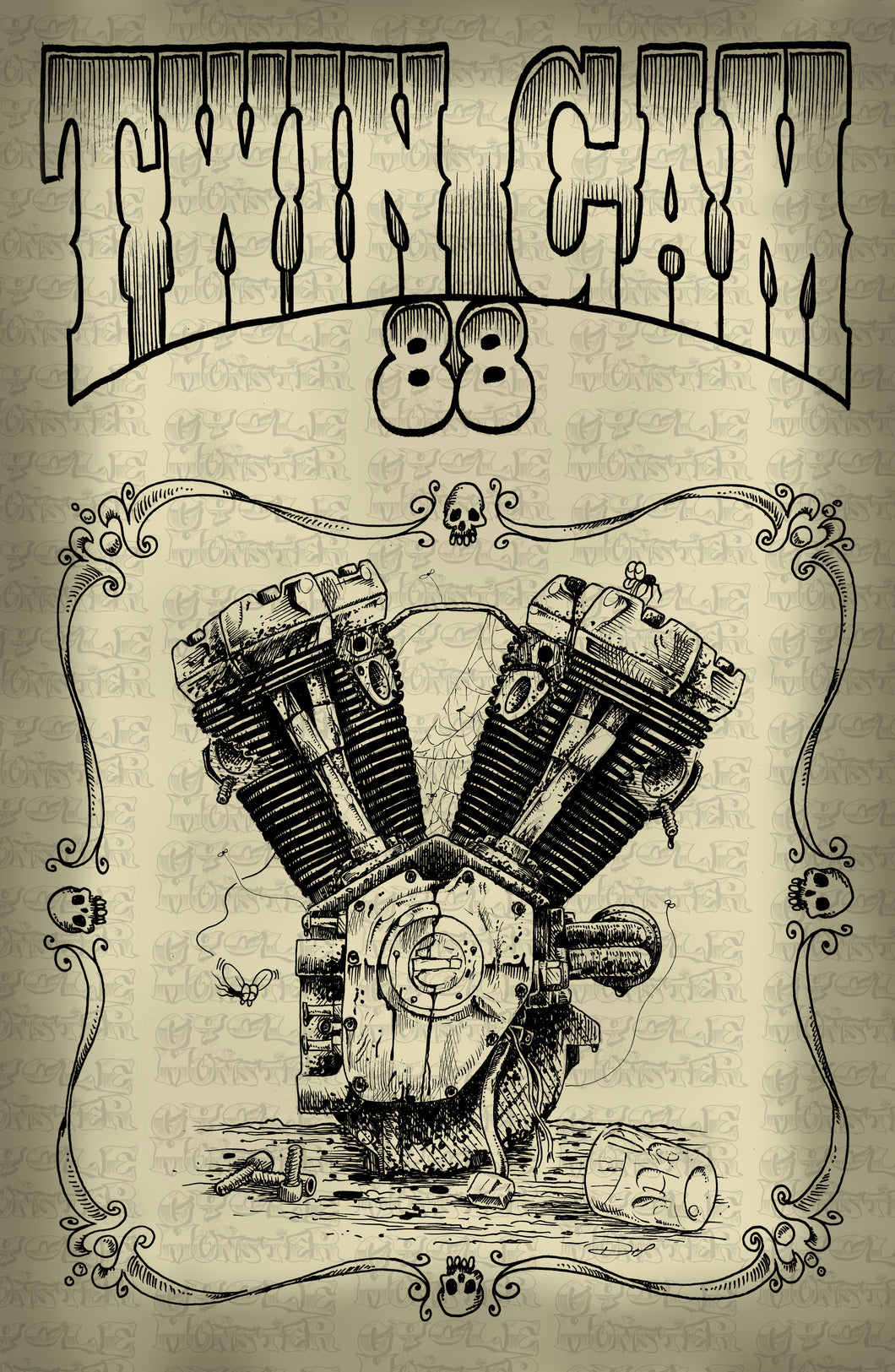 (24 poster) TWIN CAM 88