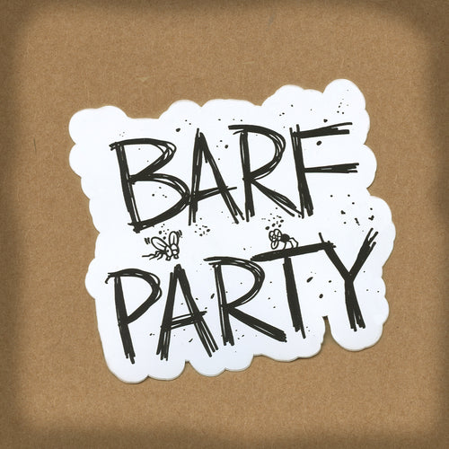 (07 decal) BARF PARTY