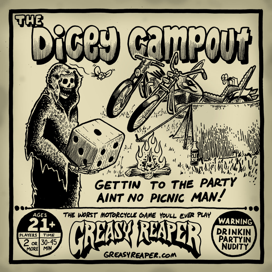 The Dicey Campout (Board Game)