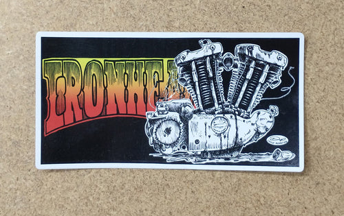 IRONHEAD decal (color)